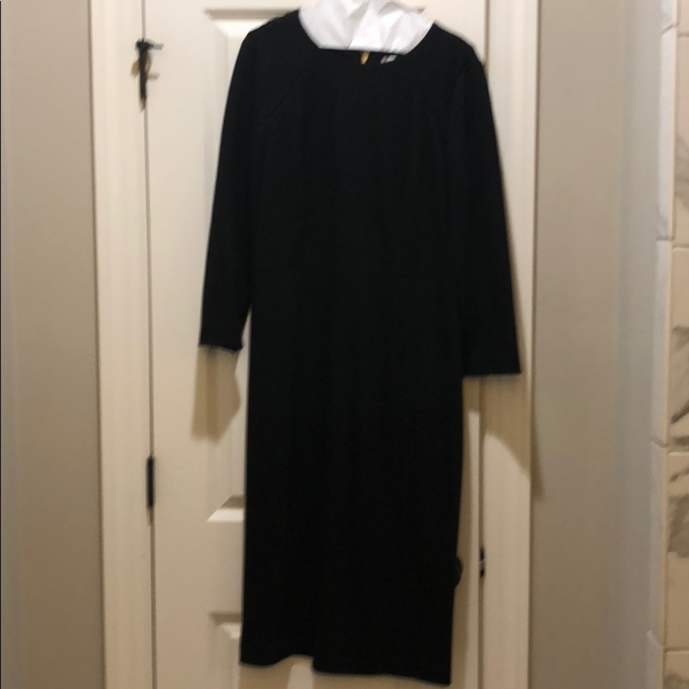 Loft classic black dress